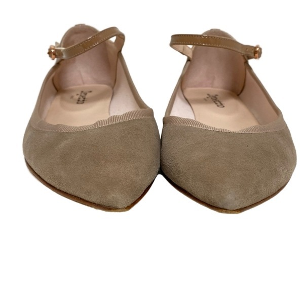 レペット repetto フラットシューズ 40 - レザー ピンクベージュ レディース 靴_画像8