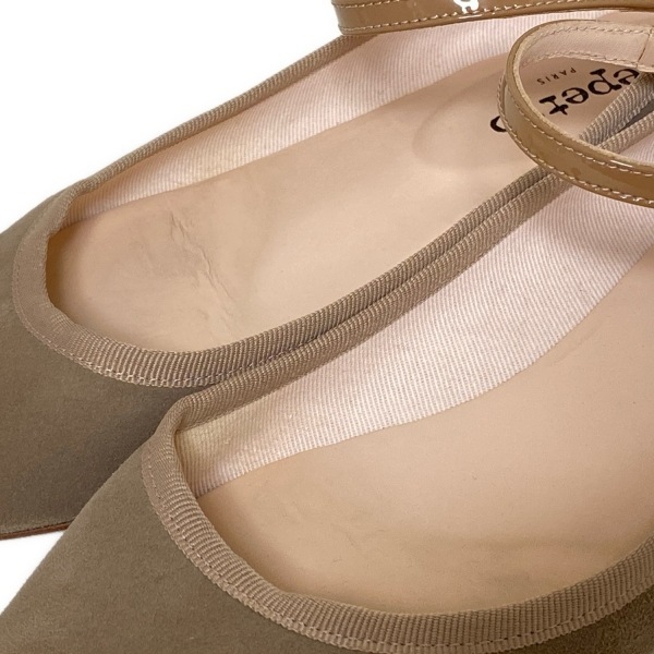 レペット repetto フラットシューズ 40 - レザー ピンクベージュ レディース 靴_画像9