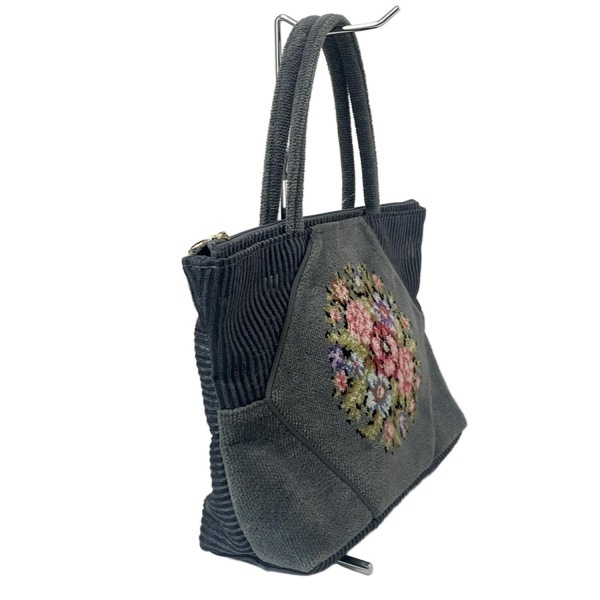  Feiler FEILER ручная сумочка - серый × зеленый × мульти- цветок ( цветок )/ сумка-сетка 