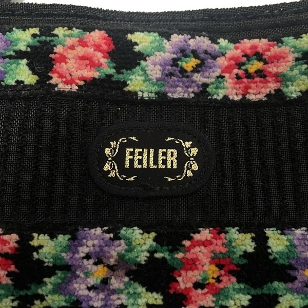 Feiler FEILER большая сумка - темно-серый × прозрачный × мульти- цветок ( цветок )/ сетка / окантовка сумка