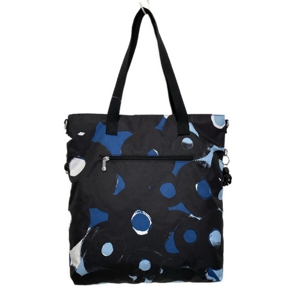 キプリング Kipling ハンドバッグ - 黒×ネイビー×ライトブルー バッグ_画像3