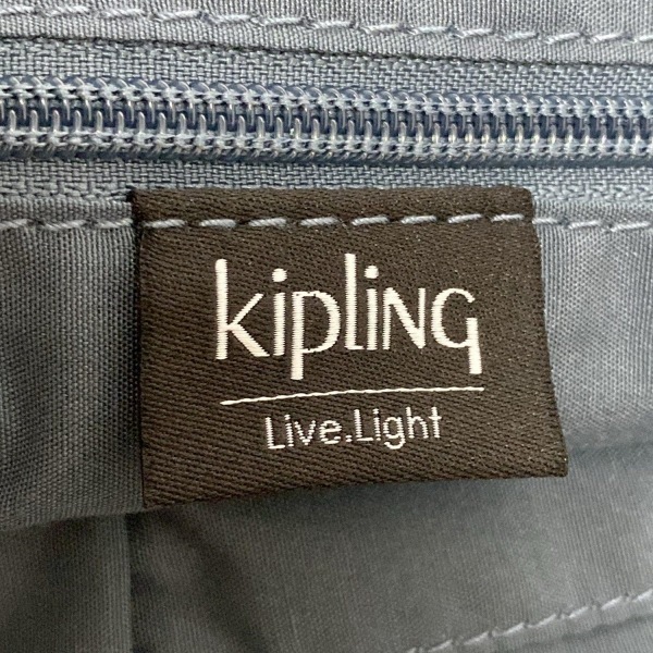 キプリング Kipling ハンドバッグ - 黒×ネイビー×ライトブルー バッグ_画像8