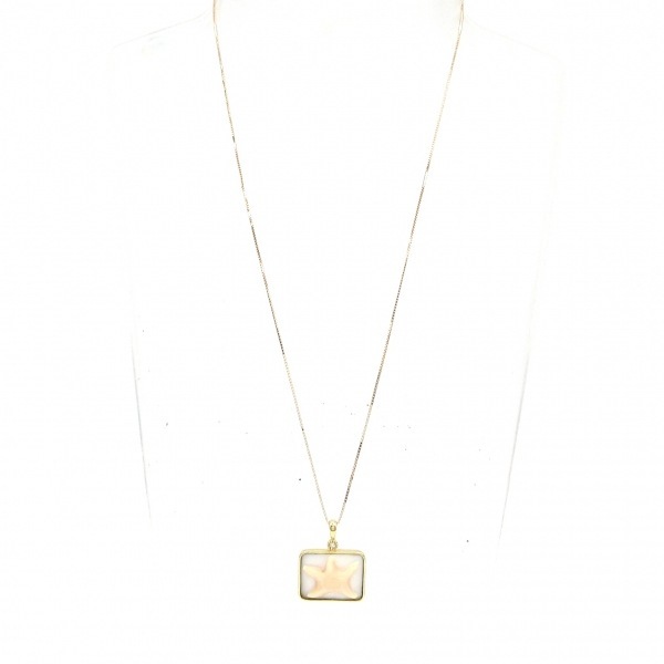 ノーブランド Unbranded ネックレス K18PG×ダイヤモンド×マルチ 総重量:4.9g/D0.02刻印 美品 アクセサリー(首)_画像2