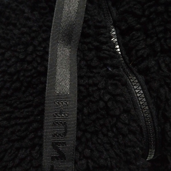 ハンター HUNTER ブルゾン サイズXS - 黒 レディース 長袖/ボア/ジップアップ/ショート丈/中綿/冬 美品 ジャケット_画像6