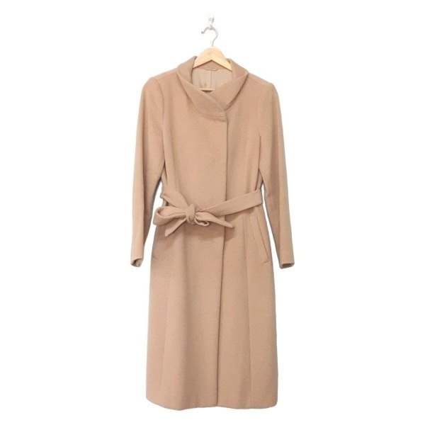 アナイ ANAYI サイズ38 M - ベージュ レディース 長袖/ロング丈/秋/冬 美品 コート_画像1
