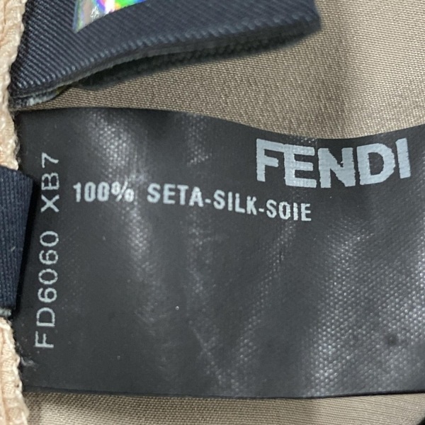 フェンディ FENDI ロングスカート サイズ40 M - 黒×ベージュ レディース シースルー 美品 ボトムス_画像4