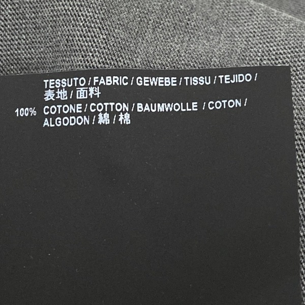 バレンシアガ BALENCIAGA サイズ38 M 480016 TUK18 - ダークグレー レディース 半袖/ひざ丈 ワンピース_画像5