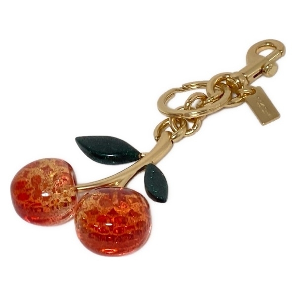  Coach COACH брелок для ключа ( очарование ) - красный × темно-зеленый × мульти- Cherry брелок для ключа 