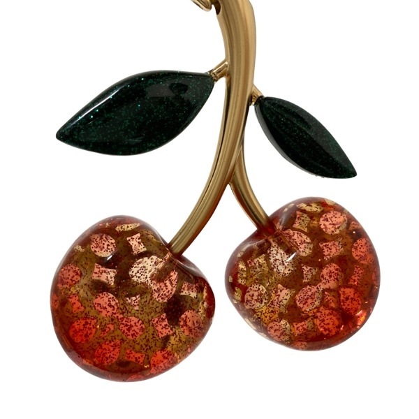  Coach COACH брелок для ключа ( очарование ) - красный × темно-зеленый × мульти- Cherry брелок для ключа 