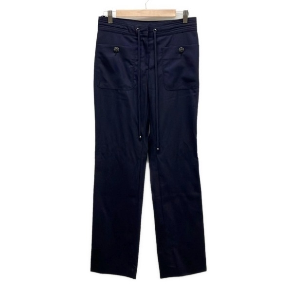 シャネル CHANEL パンツ サイズ36 S P40433 - ダークネイビー レディース フルレングス/2011年 美品 ボトムス_画像1