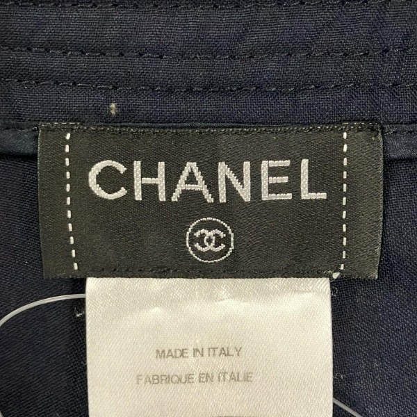 シャネル CHANEL パンツ サイズ36 S P40433 - ダークネイビー レディース フルレングス/2011年 美品 ボトムス_画像3