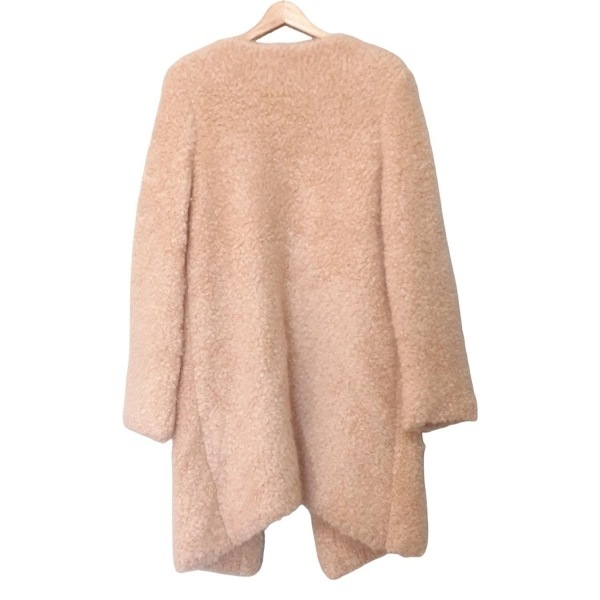  Foxey FOXEY 40122 - бежевый женский длинный рукав / плечо накладка / зима прекрасный товар пальто 