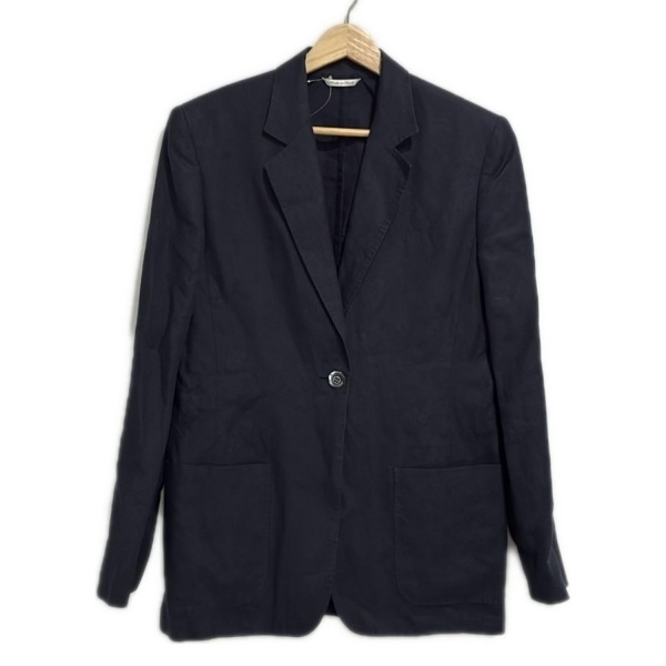 マックスマーラ Max Mara サイズ38 S - 黒 レディース 長袖/麻/春/夏 美品 ジャケット_画像1