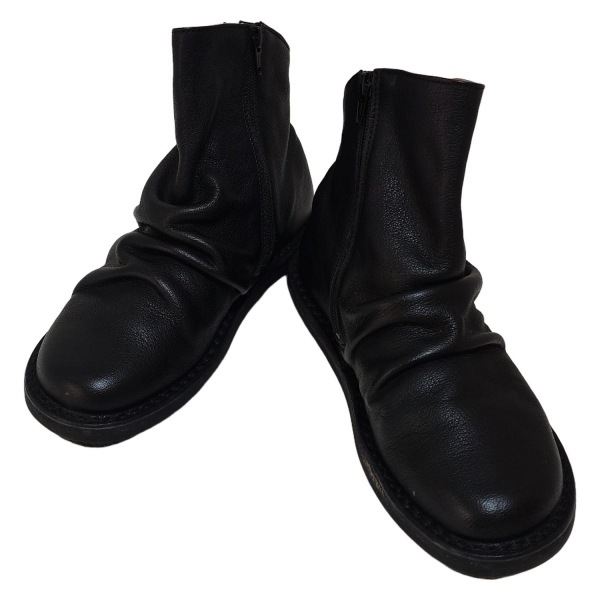 トリッペン trippen ショートブーツ 37 - レザー 黒 レディース インソール取外し可/シワ加工 靴_画像2