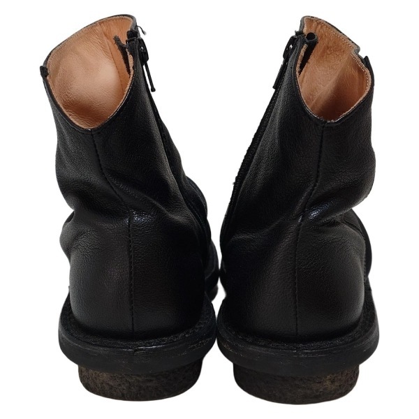 トリッペン trippen ショートブーツ 37 - レザー 黒 レディース インソール取外し可/シワ加工 靴_画像3