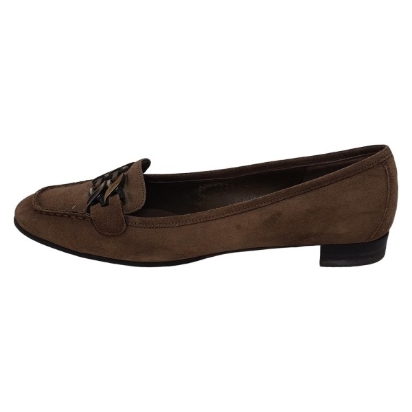  Salvatore Ferragamo FERRAGAMO/SalvatoreFerragamo Loafer 8 D - светло-коричневый × Gold × чёрный женский выступающая подошва замена обивки settled обувь 