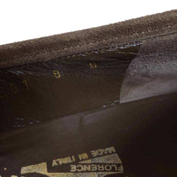  Salvatore Ferragamo FERRAGAMO/SalvatoreFerragamo Loafer 8 D - светло-коричневый × Gold × чёрный женский выступающая подошва замена обивки settled обувь 