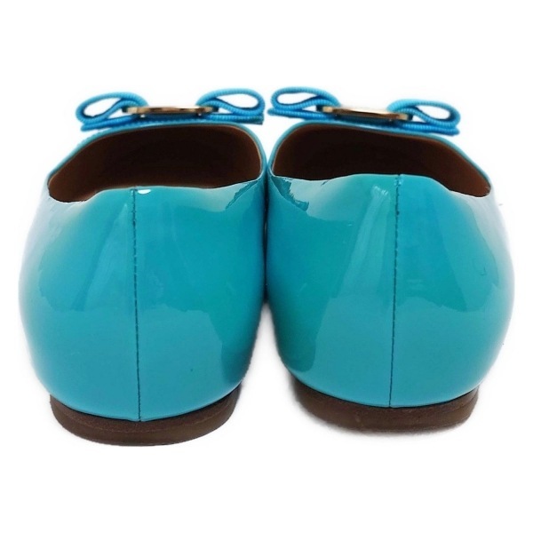  Salvatore Ferragamo FERRAGAMO/SalvatoreFerragamo плоская обувь 5 D - кожа голубой × голубой женский vala обувь 