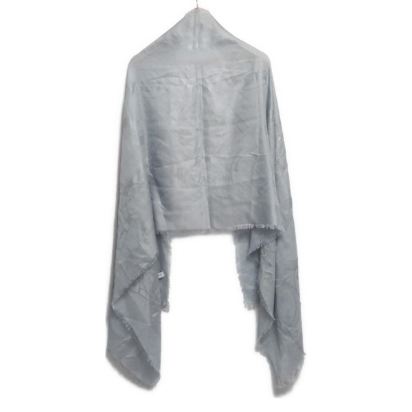  Salvatore Ferragamo FERRAGAMO/SalvatoreFerragamo палантин ( шаль ) - кашемир, шелк голубой gun chi-ni muffler 