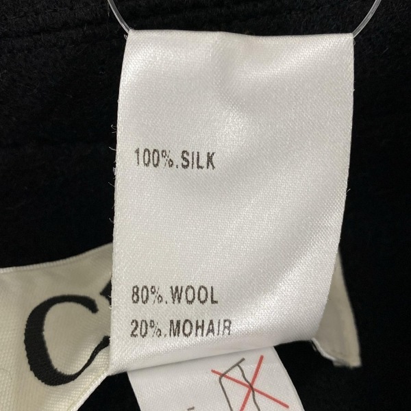 クロエ Chloe サイズ001 6HMA66-6H076 黒 レディース ステンカラー 美品 コート_画像4