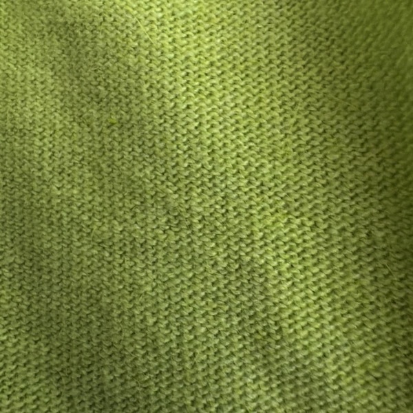 レッドバレンチノ RED VALENTINO カーディガン サイズS - イエローグリーン×白×マルチ レディース 七分袖/レース/刺繍/パール/襟着脱可_画像6