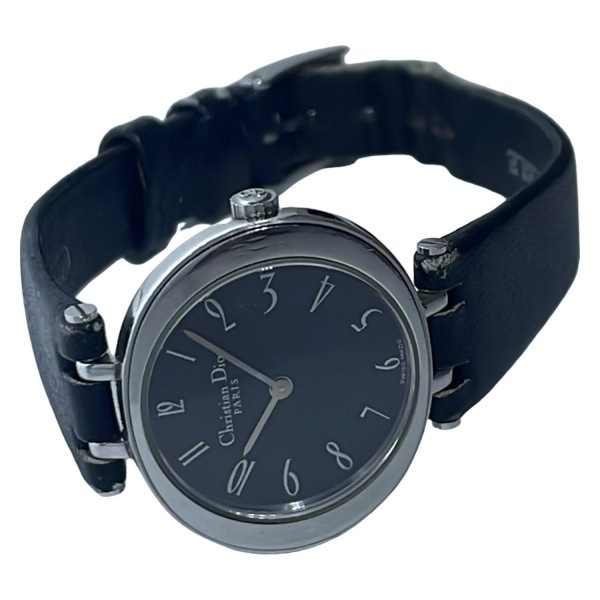 DIOR/ChristianDior( Dior ) наручные часы - D74-100 женский неоригинальный ремень чёрный