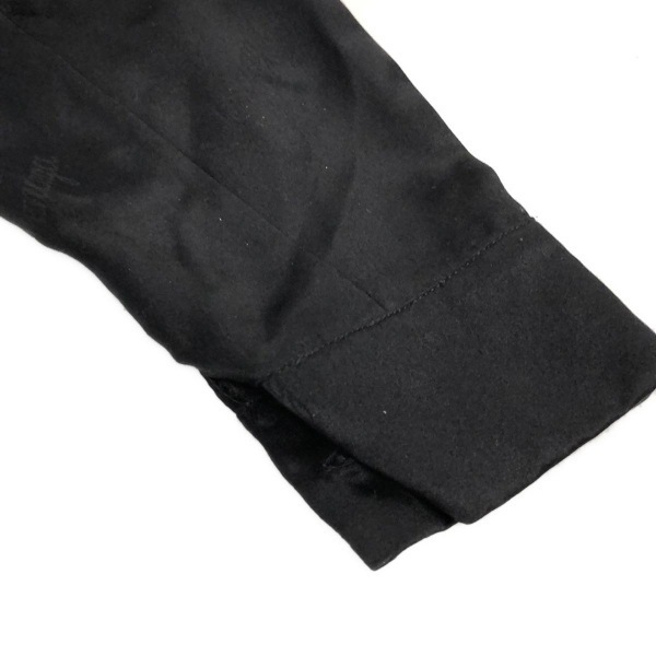 バレンシアガ BALENCIAGA 長袖シャツブラウス サイズ34 S 647677TJN08 - 黒 レディース シルク/フリル/春/秋 トップス_画像7