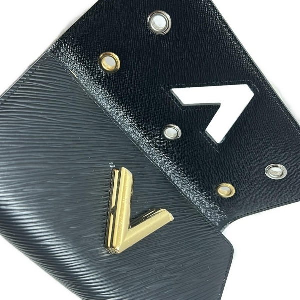 ルイヴィトン LOUIS VUITTON 長財布 M62483 ポルトフォイユ ツイスト レザー、牛革 ノワール×マルチ TN4196 美品 財布 ツイスト_画像3