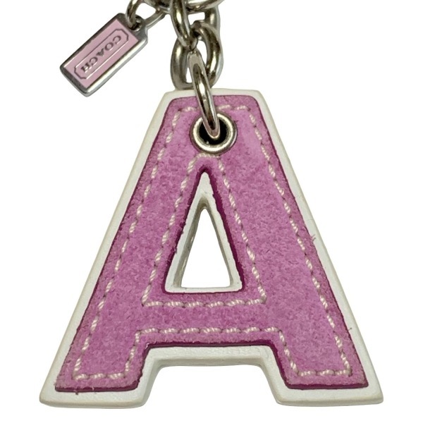  Coach COACH брелок для ключа ( очарование ) - кожа light purple × лиловый A брелок для ключа 