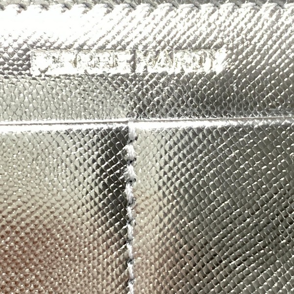 ピエールアルディ PIERRE HARDY 長財布 ABW02-T.U. - レザー シルバー L字ファスナー 財布_画像5