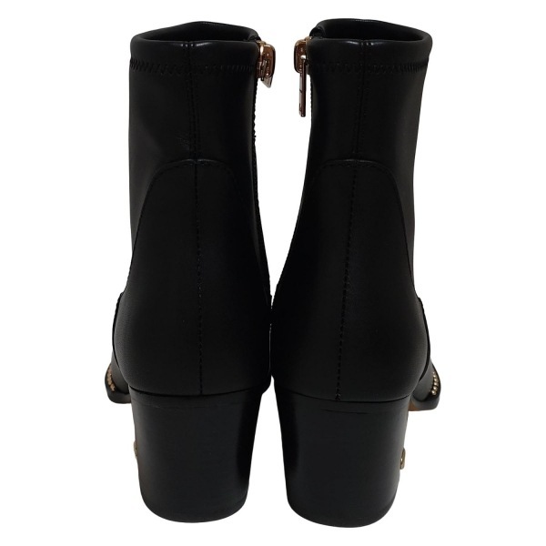 コーチ COACH ショートブーツ 23 - レザー 黒 レディース ボールチェーン 美品 靴_画像3