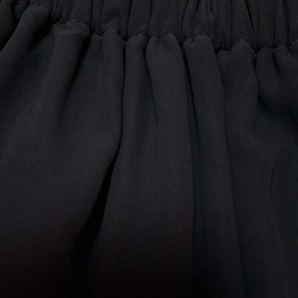  Toriko Comme des Garcons tricot COMMEdesGARCONS длинная юбка размер M - чёрный женский талия резина AD2000 низ 