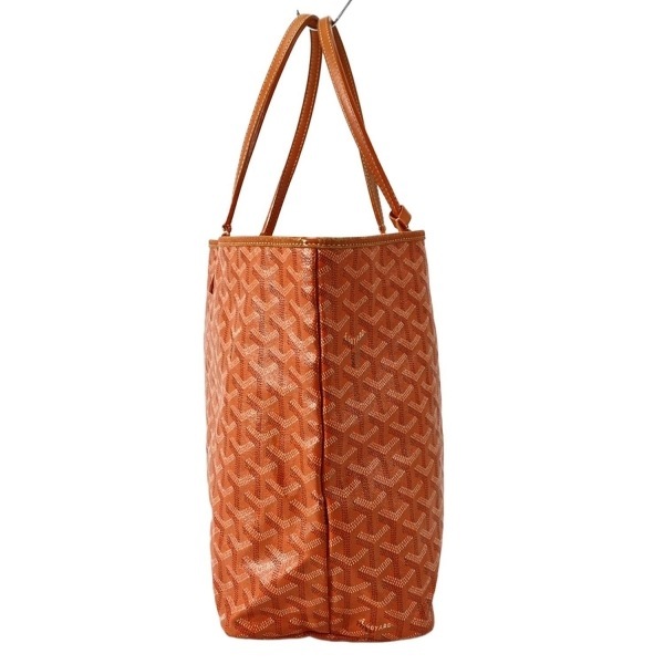 ゴヤール GOYARD トートバッグ サンルイPM レザー オレンジ×マルチ スヌーピー/×PEANUTS/マーカージュ AAS020129 バッグ_画像2