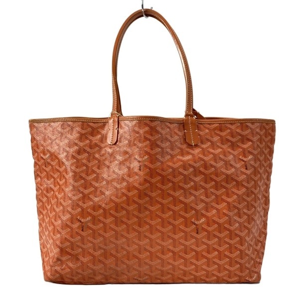 ゴヤール GOYARD トートバッグ サンルイPM レザー オレンジ×マルチ スヌーピー/×PEANUTS/マーカージュ AAS020129 バッグ_画像3