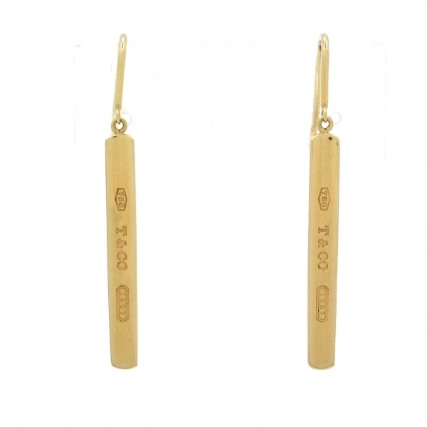 ティファニー TIFFANY&Co. ピアス 1837バー K18YG 総重量:5.0g アクセサリー（耳）_画像1