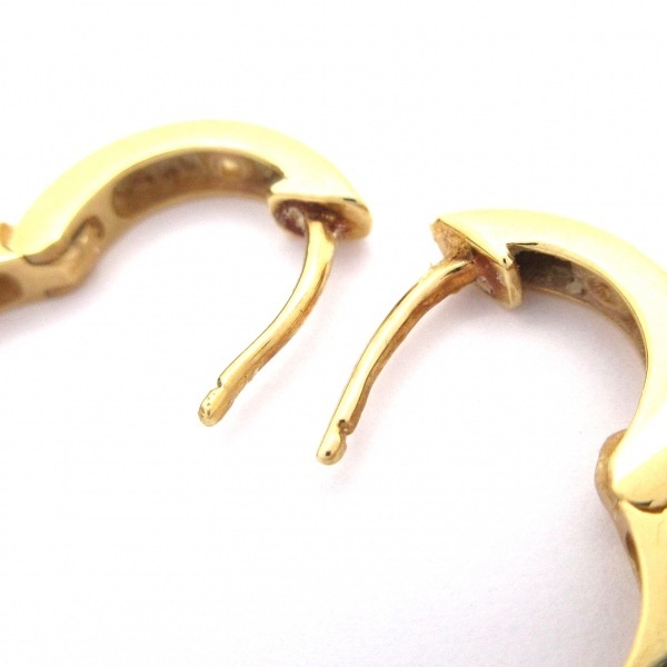 ノーブランド Unbranded ピアス K18YG×ダイヤモンド 総重量:1.2g アクセサリー(耳)_画像4