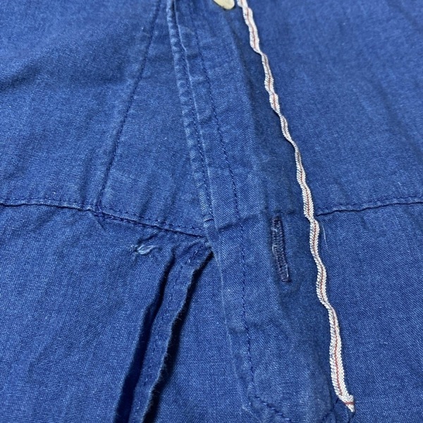 ネネット Ne-net サイズ2 M - ブルー レディース レギュラーカラー/長袖/ひざ丈/シャツワンピ ワンピース_画像7