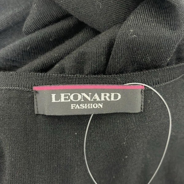 レオナール LEONARD ベスト サイズ42 L - 黒 レディース トップス_画像3