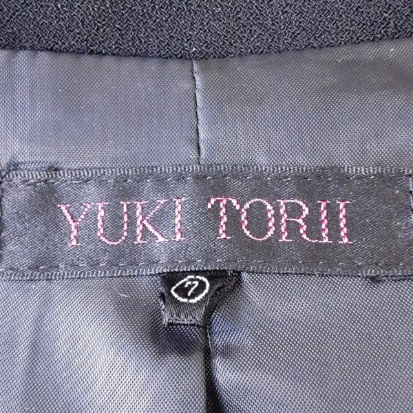 ユキトリイ YUKITORII ワンピーススーツ - 黒 レディース 肩パッド レディーススーツ_画像4