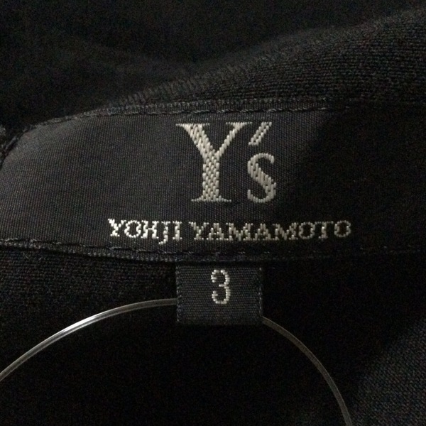 ワイズ Y's サイズ3 L - 黒 レディース ノースリーブ/ロング ワンピース_画像3