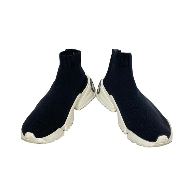  Salvatore Ferragamo FERRAGAMO/SalvatoreFerragamo спортивные туфли 8 1/2C - чёрный × белый × серебряный женский обувь 