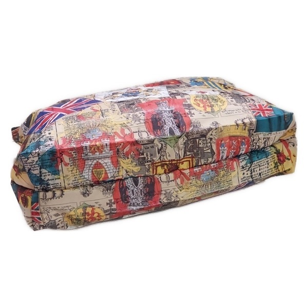 レスポートサック LESPORTSAC ショルダーバッグ - ベージュ×レッド×マルチ 美品 バッグ_画像4