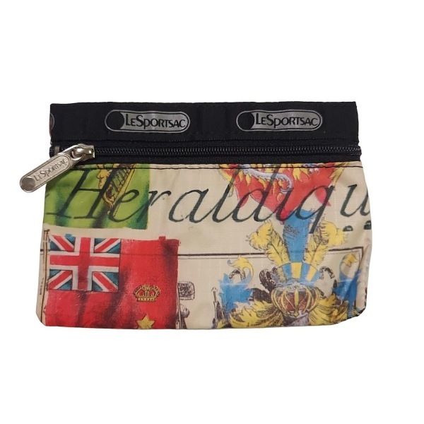 レスポートサック LESPORTSAC ショルダーバッグ - ベージュ×レッド×マルチ 美品 バッグ_画像10