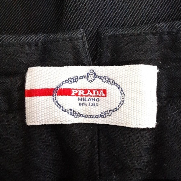  Prada спорт PRADA SPORT брюки размер 46 L - темно-серый женский полный length низ 