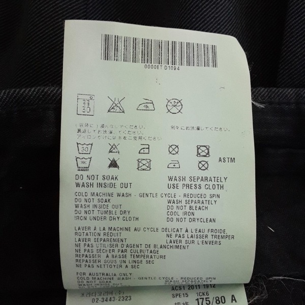  Prada спорт PRADA SPORT брюки размер 46 L - темно-серый женский полный length низ 