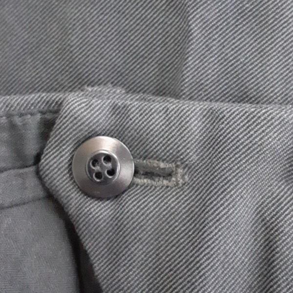  Prada спорт PRADA SPORT брюки размер 46 L - темно-серый женский полный length низ 