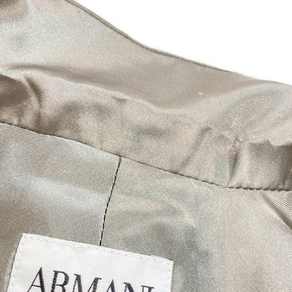 アルマーニコレッツォーニ ARMANICOLLEZIONI サイズ40 M - ゴールド レディース 長袖/オールシーズン 美品 ジャケット_画像6