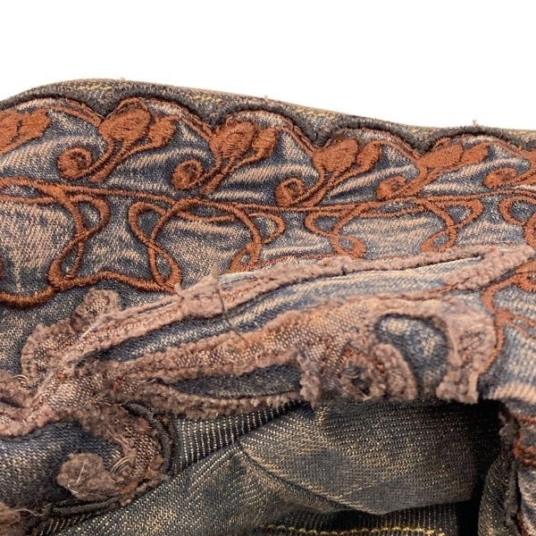 クリスチャンラクロワ Christian Lacroix サイズ40 M - ダークブラウン レディース 長袖/デニム/春 コート_画像4