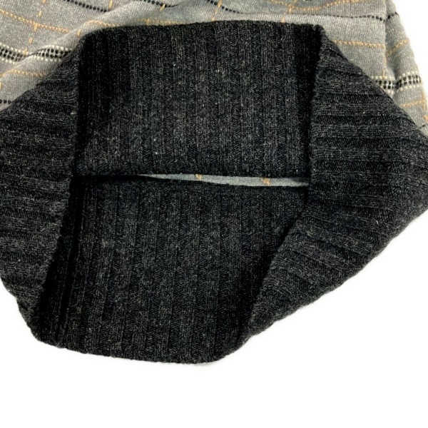 ダイアン・フォン・ファステンバーグ DIANE VON FURSTENBERG(DVF) サイズS ライトグレー×ダークグレー レディース ワンピース_画像6