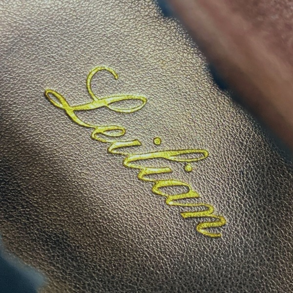 レリアン Leilian パンプス F - ダークブラウン レディース ウェッジソール/オープントゥ 靴_画像5